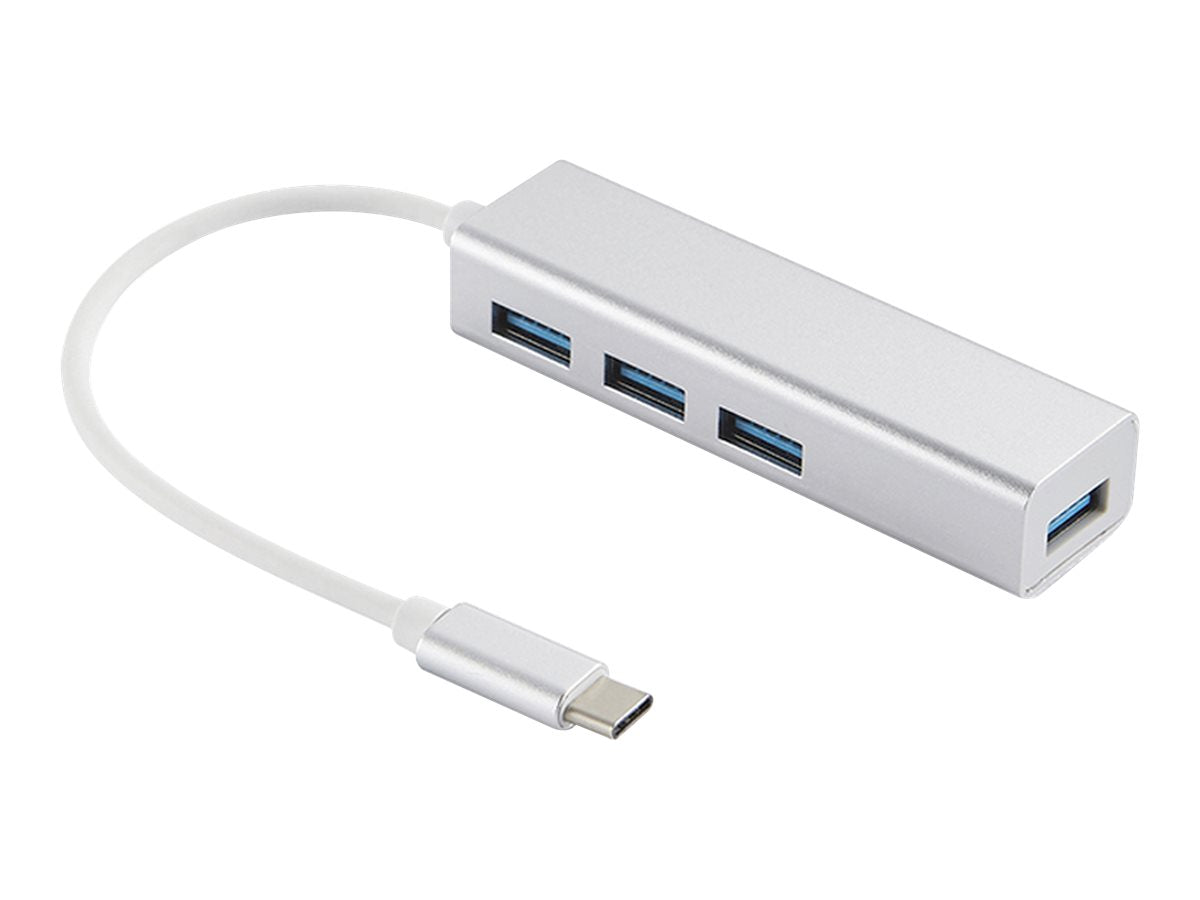 SANDBERG USB-C to 4 x USB 3.0 Hub SAVER Rückansicht
