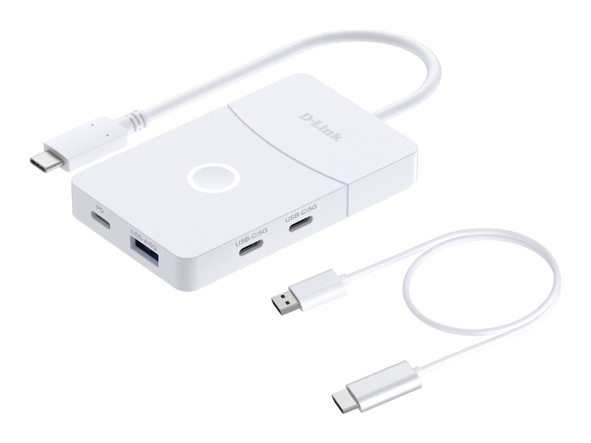 D-LINK DUP-501 5-in-1 USB-C Hub Vorderansicht