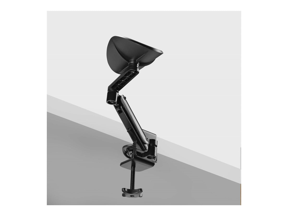 STARTECH.COM Verstellbare Schreibtisch Armlehne Ergonomische Armstutze 360-Grad-Drehbar Klemmbefestigung Ellbogenstutze