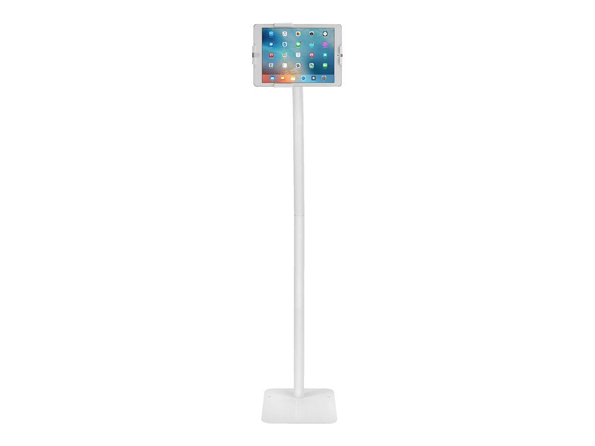 NEOMOUNTS Lockable Universal Tablet Floor Stand seitliche Ansicht