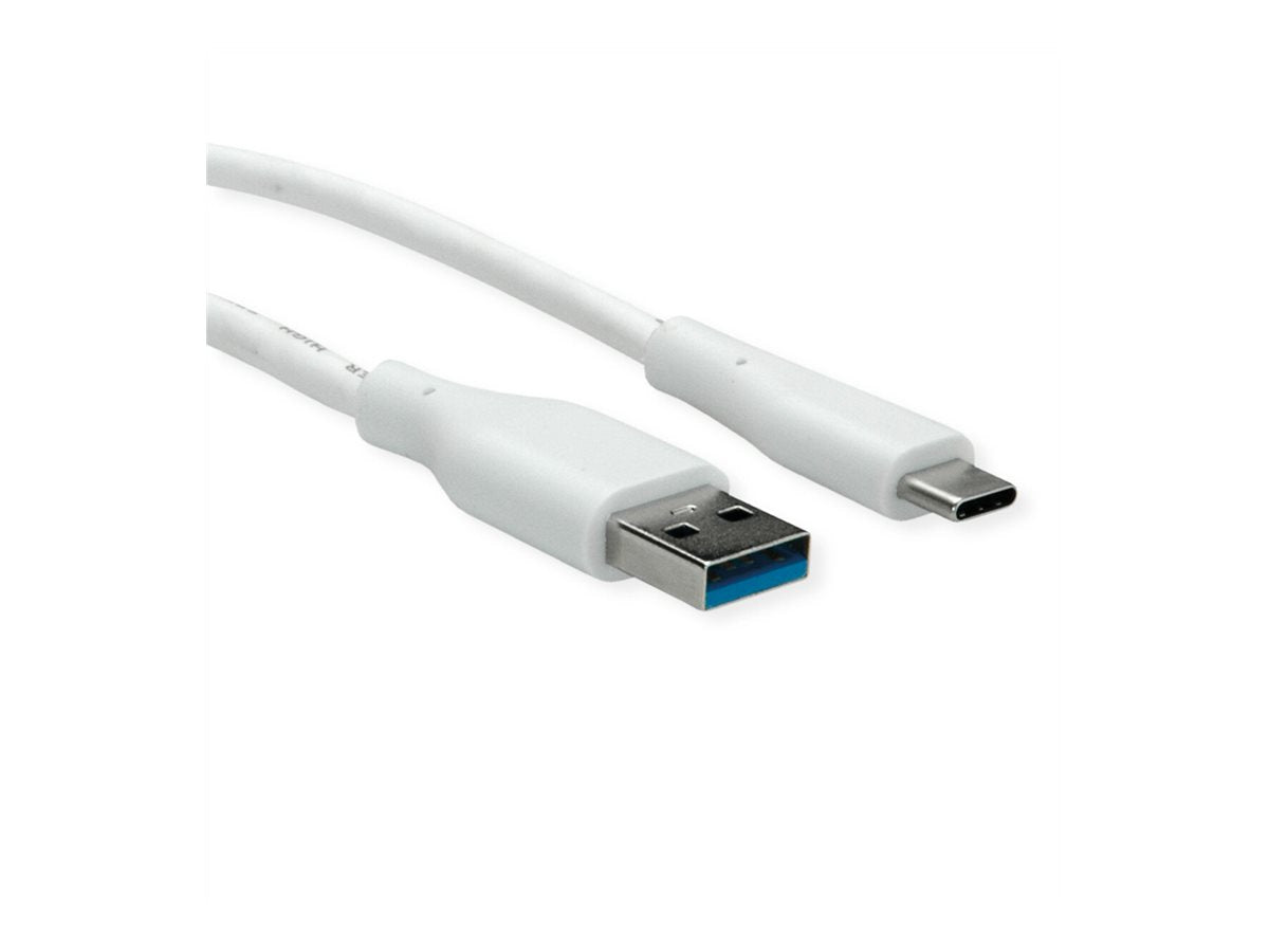 VALUE USB 3.2 Gen 1 Kabel Typ-A-C ST/ST weiss 2m Verpackung