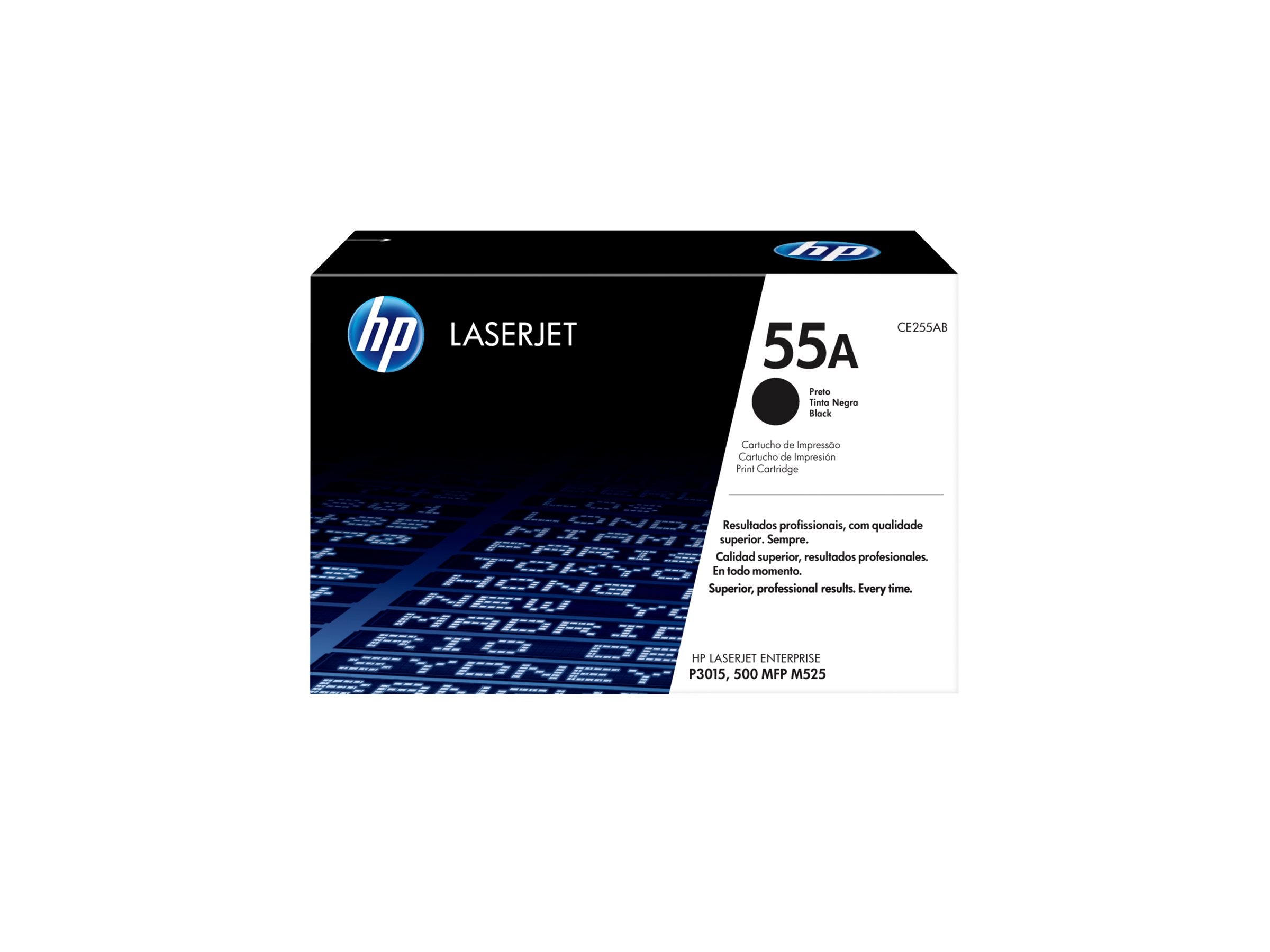 HP 55A Toner cartridge CE255A Vorderansicht