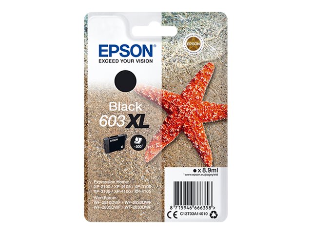 EPSON 603XL Tintenpatrone Schwarz Verpackung