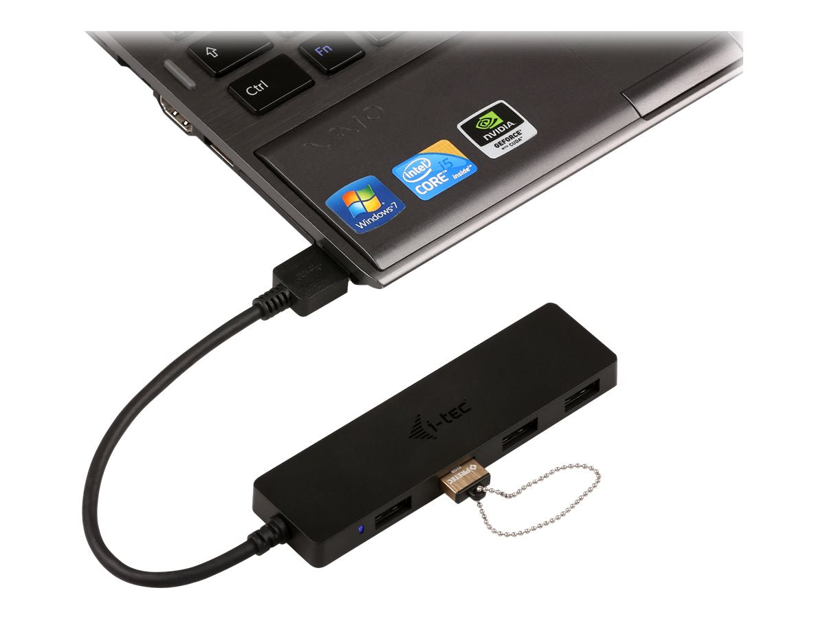 I-TEC USB 3.0 Slim Passive HUB 4 Port Verpackung