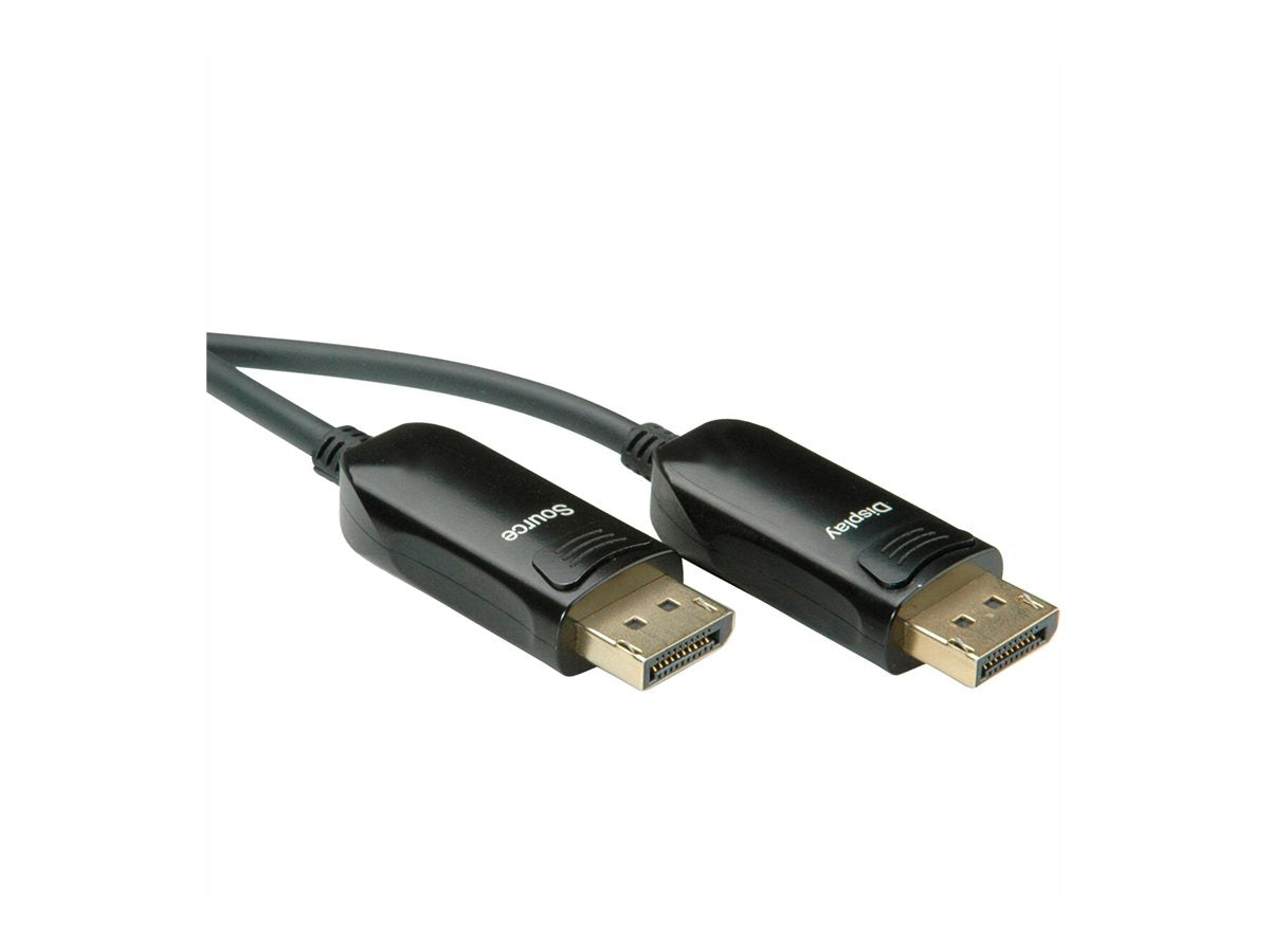 ROLINE DisplayPort v1.4 Kabel AOC ST/ST 15m - Vorderansicht