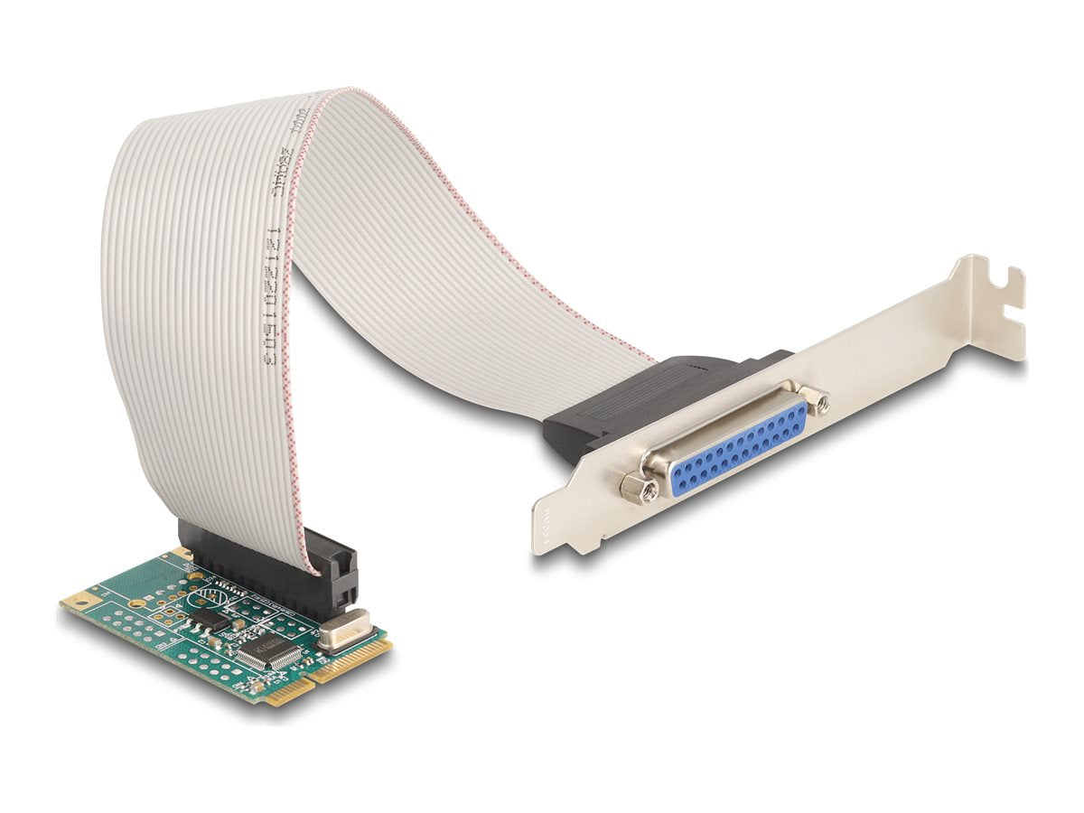 DELOCK Mini PCIe I/O PCIe full size 1 x Parallel - Vorderansicht