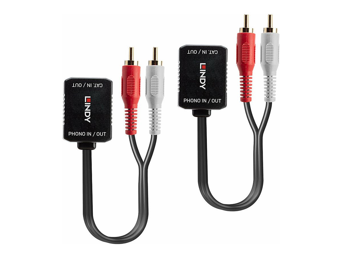 LINDY Stereo Audio Extender Cat.5/6 100m Verpackung