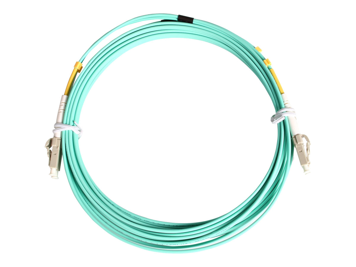 STARTECH.COM 10Gb Aqua LC/LC Duplex 50/125 Multimode LSZH Fiber Cable Vorderansicht