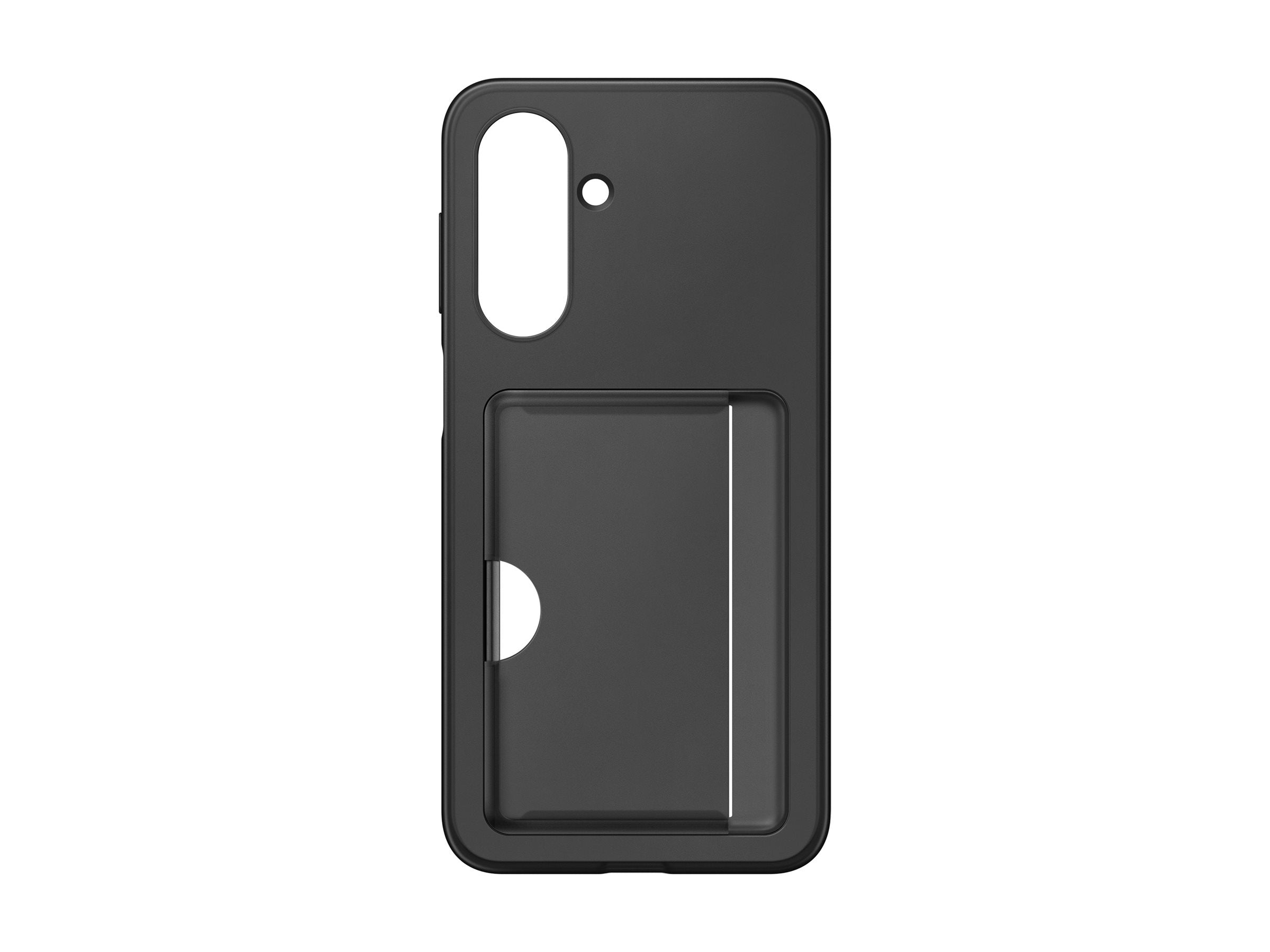 Seitenansicht des SAMSUNG Card Slot Case für Galaxy A17 Black