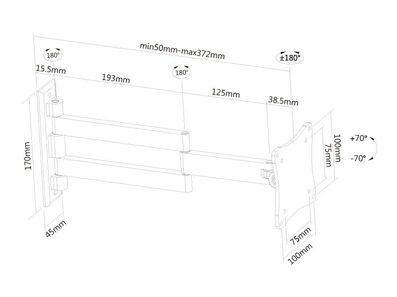 NEOMOUNTS Wall Mount FPMA-W830 Verpackung