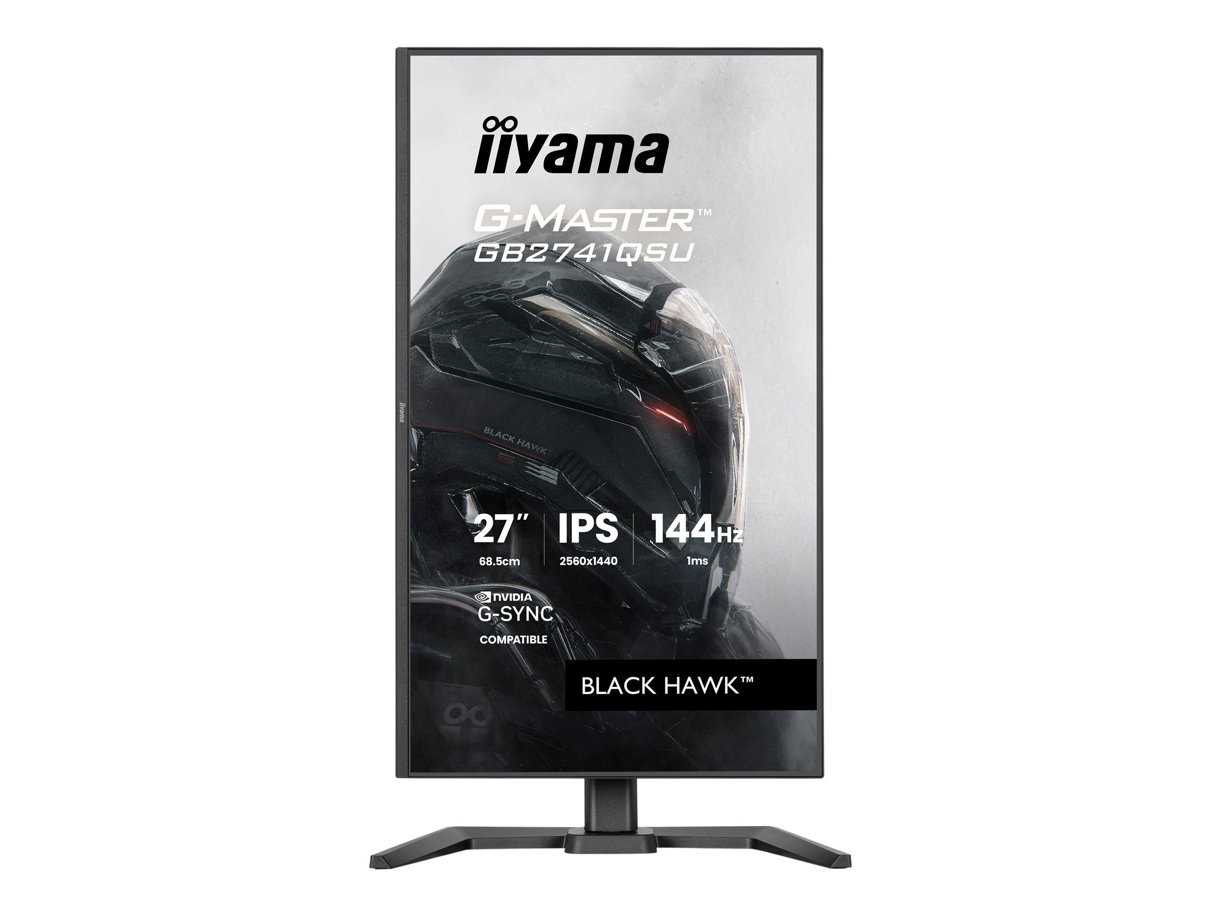 IIYAMA GB2741QSU-B1 Monitor Vorderansicht