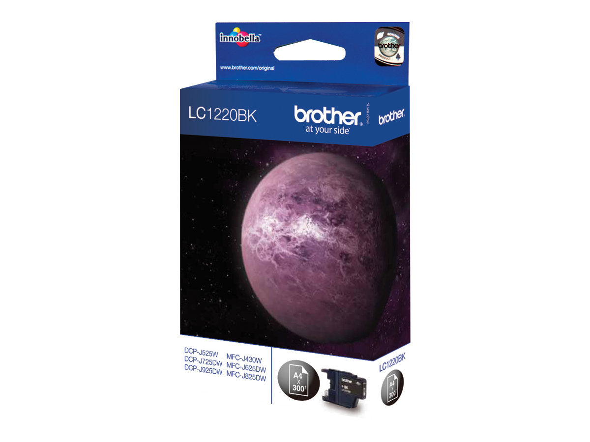 BROTHER LC-1220 Tinte schwarz Vorderansicht
