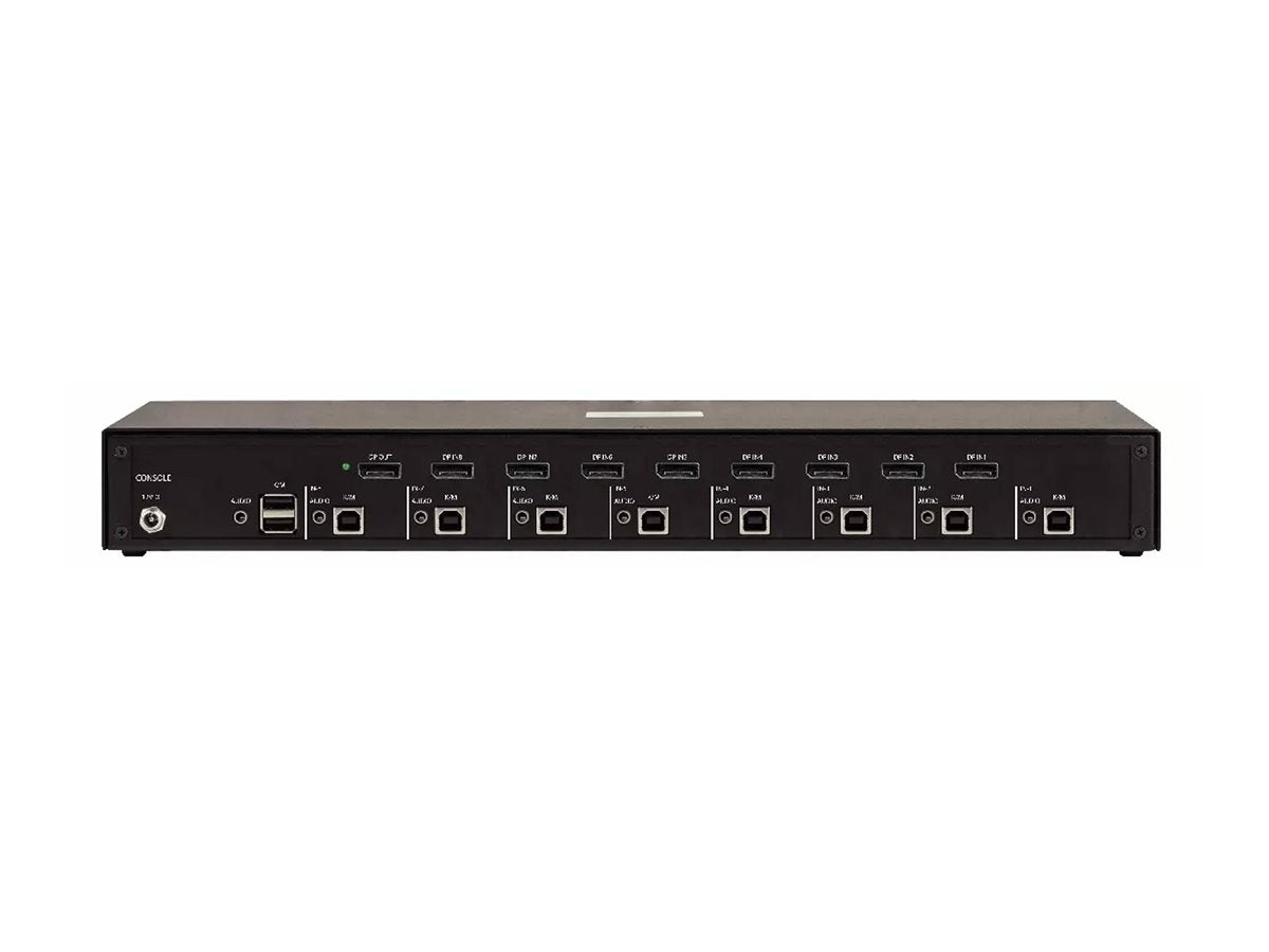 STARTECH.COM 8-Port Secure KVM Switch DisplayPort 4K 30Hz NIAP 4.0 Zertifizierter Desktop KVM Umschalter