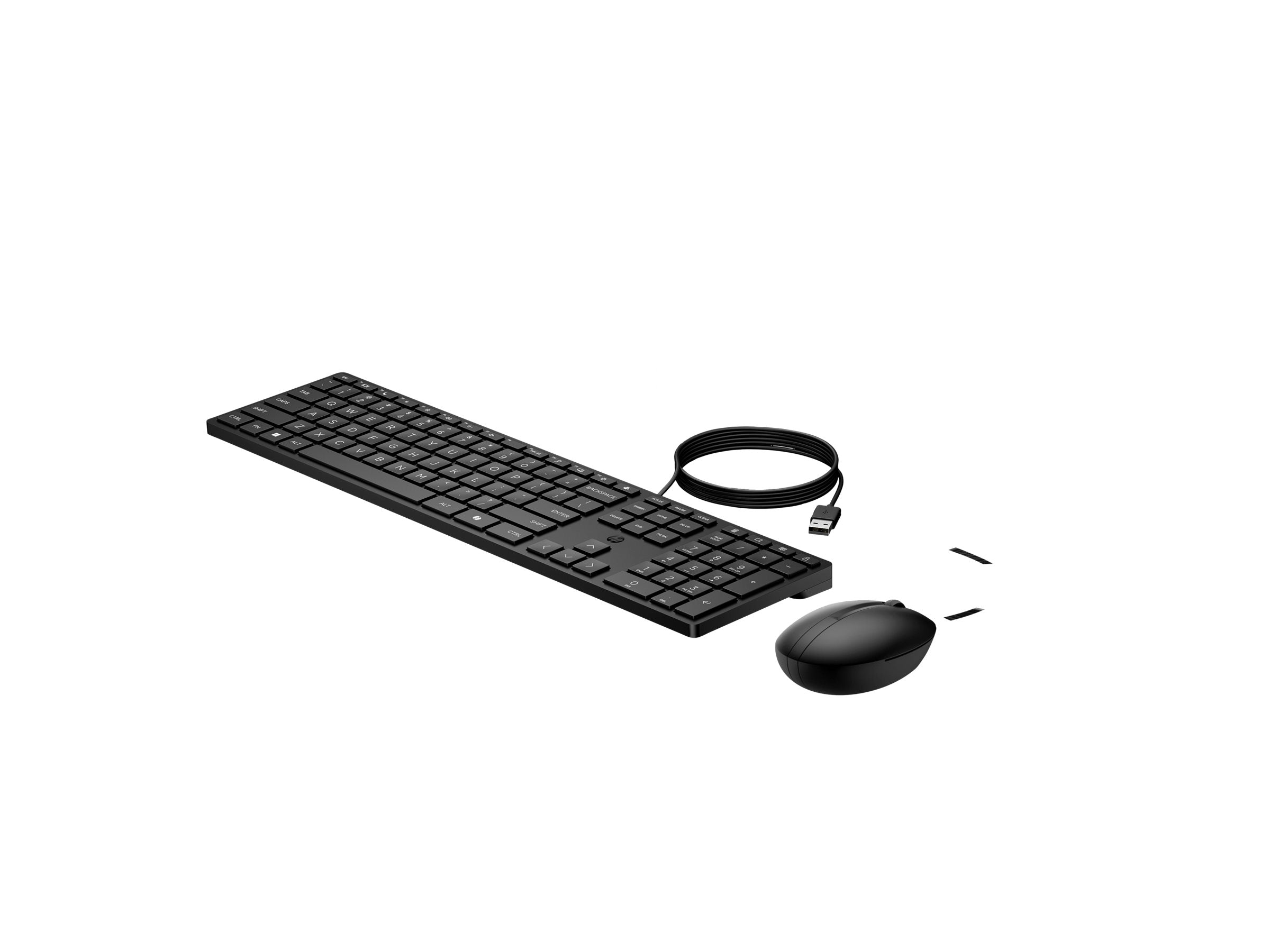 HP 320MK Tastatur und Maus Set Seitenansicht