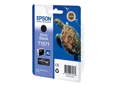 EPSON T1571 Tintenpatrone schwarz Verpackung