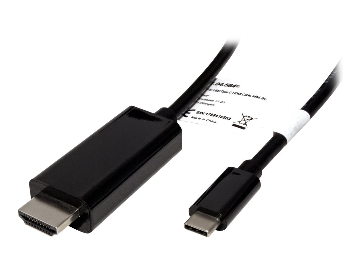 ROLINE USB Typ C - HDMI Adapterkabel ST/ST 5m Detailansicht