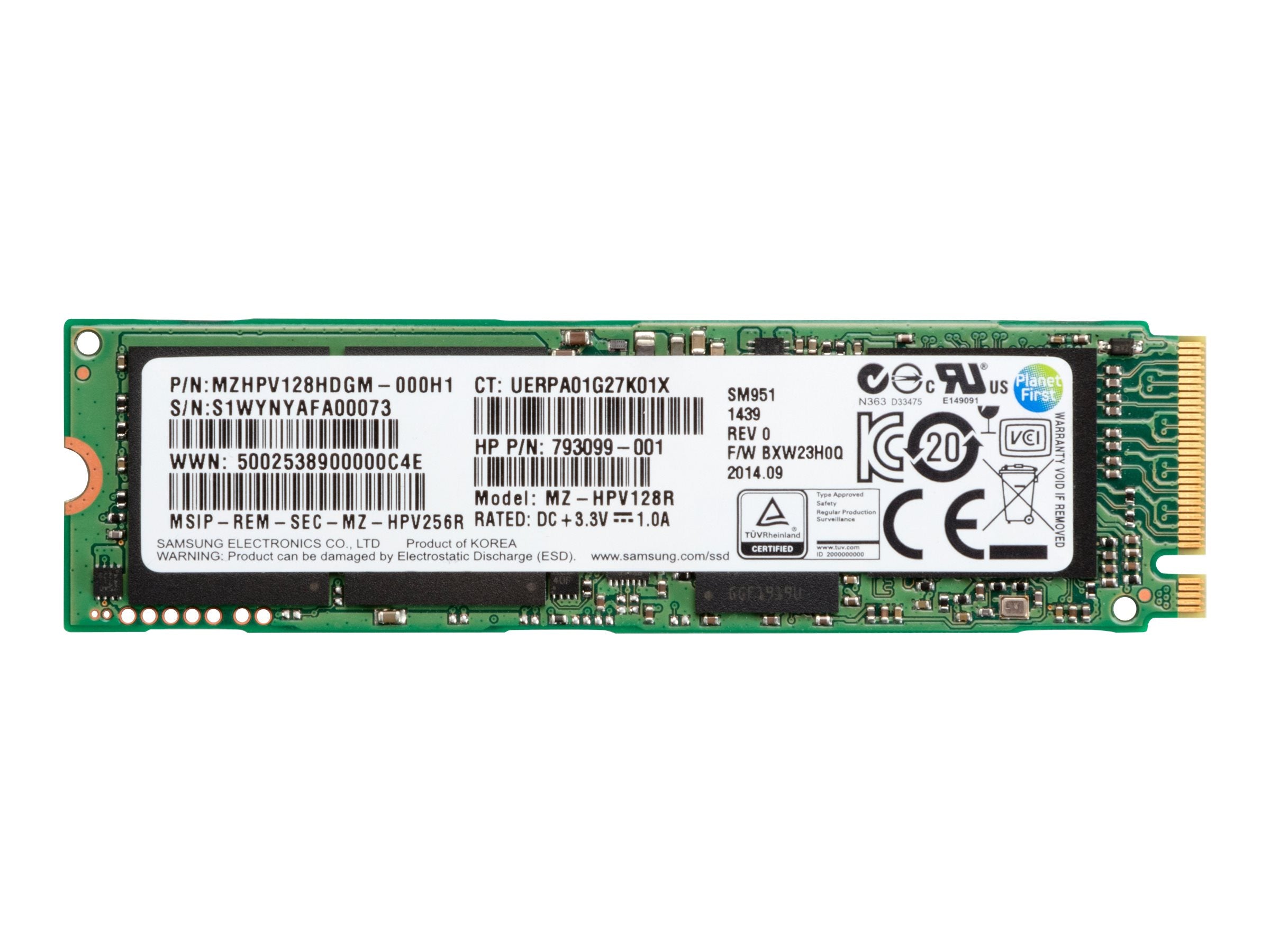 HP Z Turbo Drive 256GB TLC Z8 G4 SSD Kit Vorderansicht