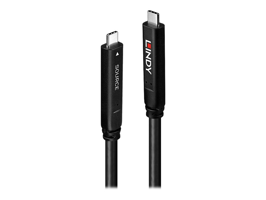 LINDY 10m USB 3.2 Gen 1 & DP 1.4 Typ C Hybrid Cable Verpackung