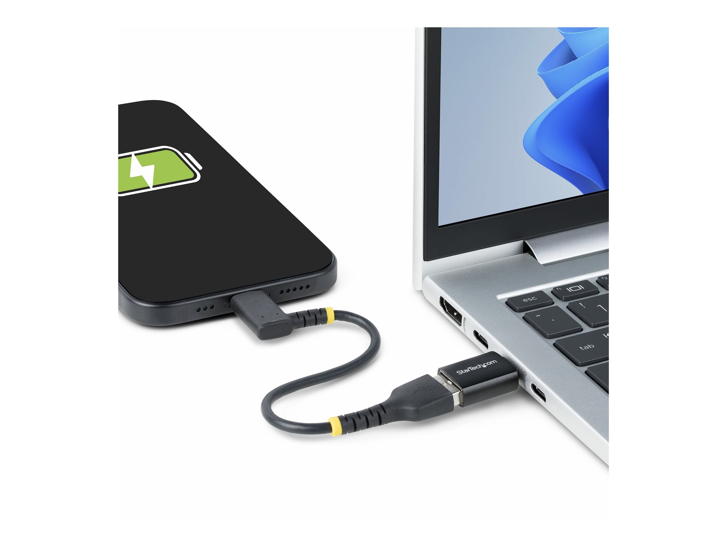 STARTECH.COM USB C auf USB A Adapter USB 3.0 5Gbps Kompakter USB-C Stecker zu USB-A Buchse Adapter USB C auf USB 3.0