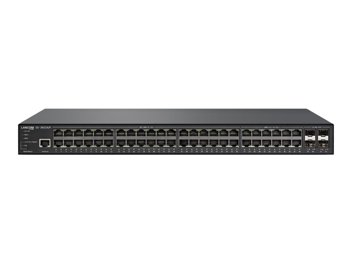 LANCOM GS-3652XUP Managed Layer-3-Lite Access Switch - Vorderansicht