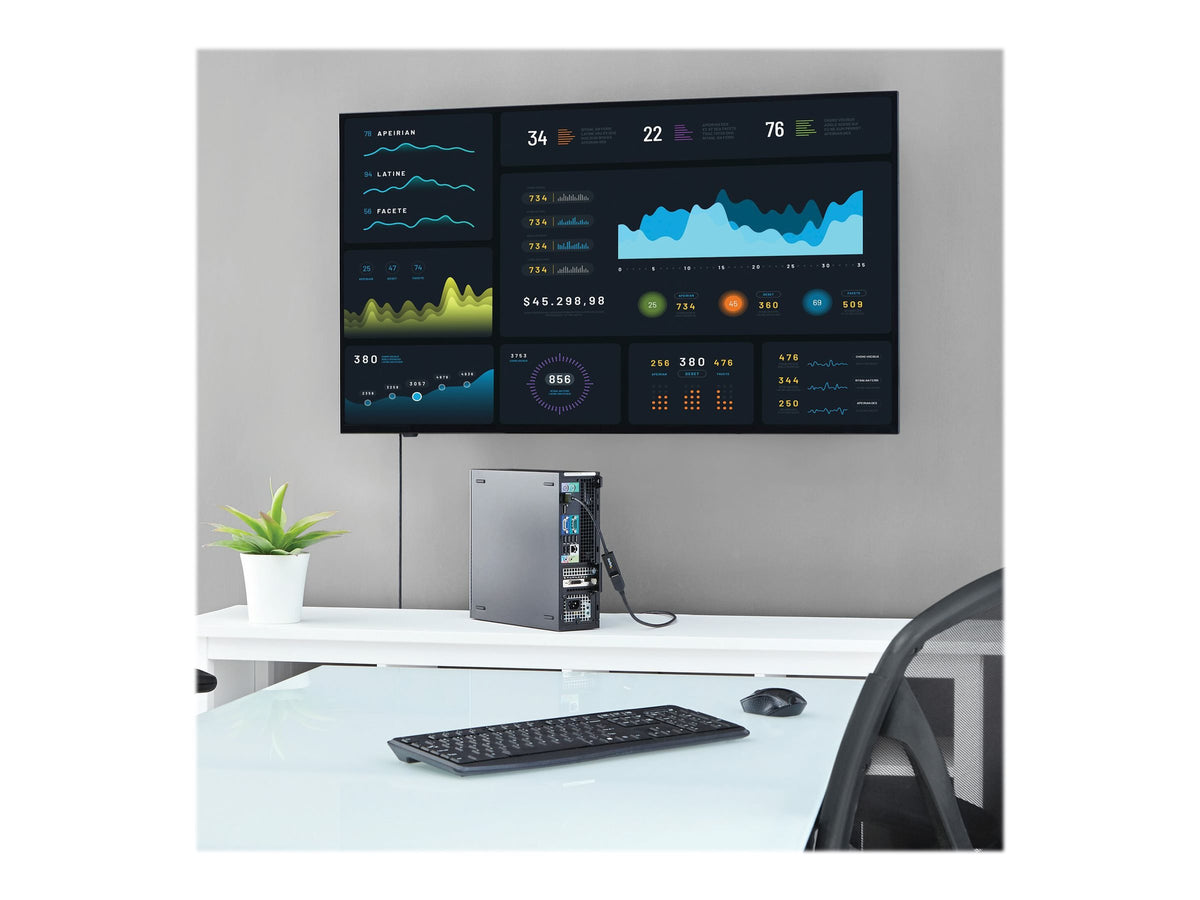 STARTECH.COM DisplayPort auf HDMI 4k Adapter Vorderansicht