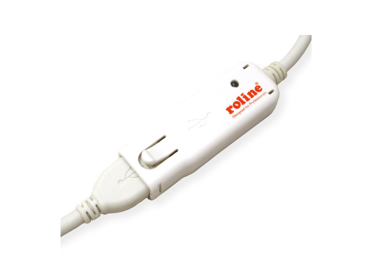 ROLINE USB 2.0 Aktives Repeater Kabel 12.04.1085 12m Anschlussansicht