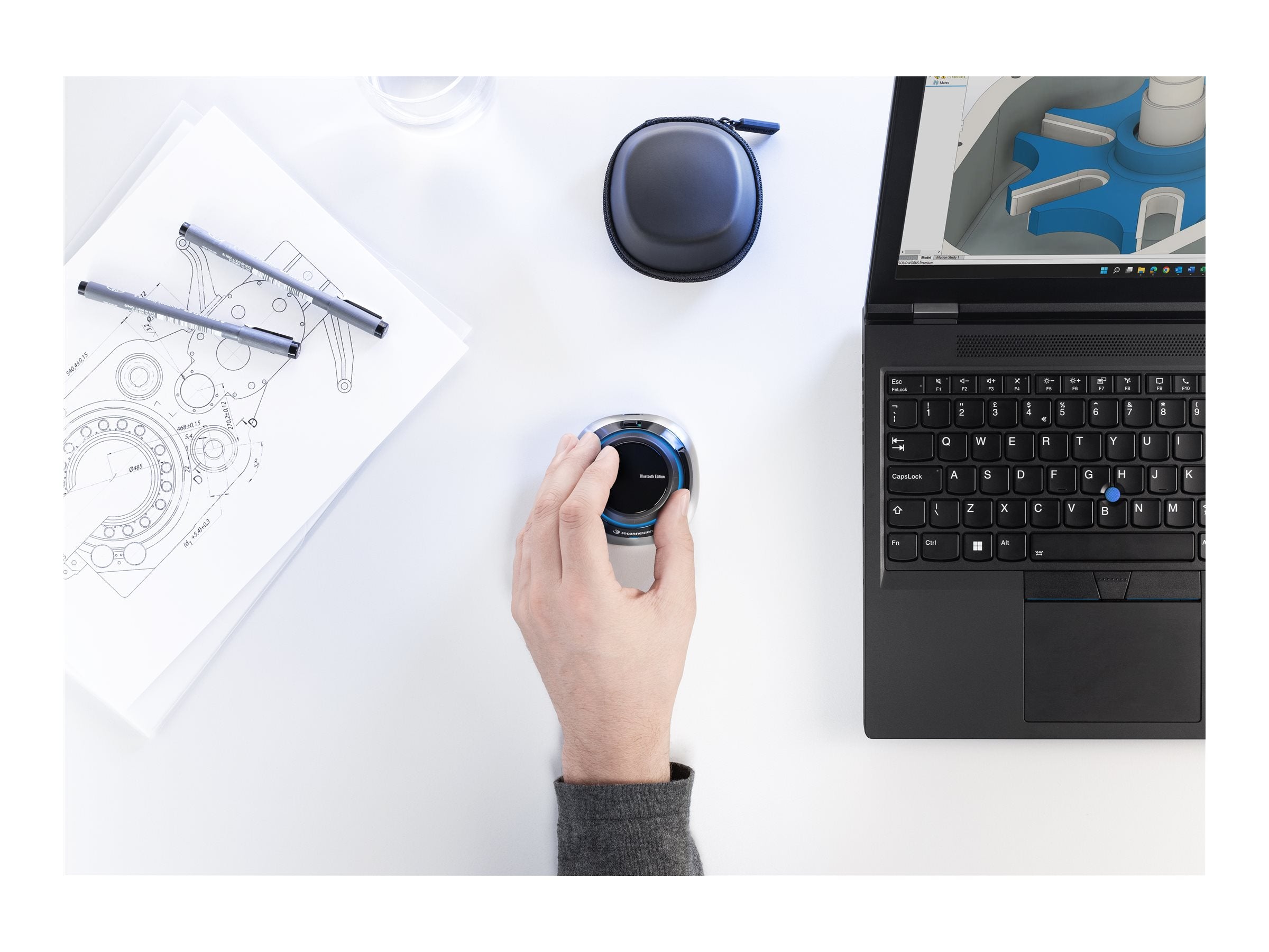 3DCONNEXION SpaceMouse Wireless in Transporttasche