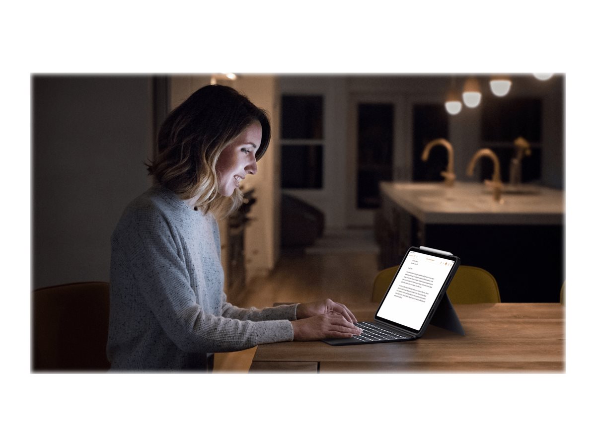 LOGITECH COMBO TOUCH Seitenansicht