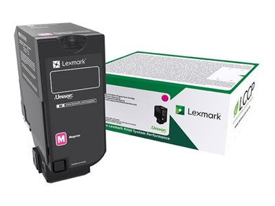 LEXMARK PB Toner magenta 12K CS725 - Vorderansicht