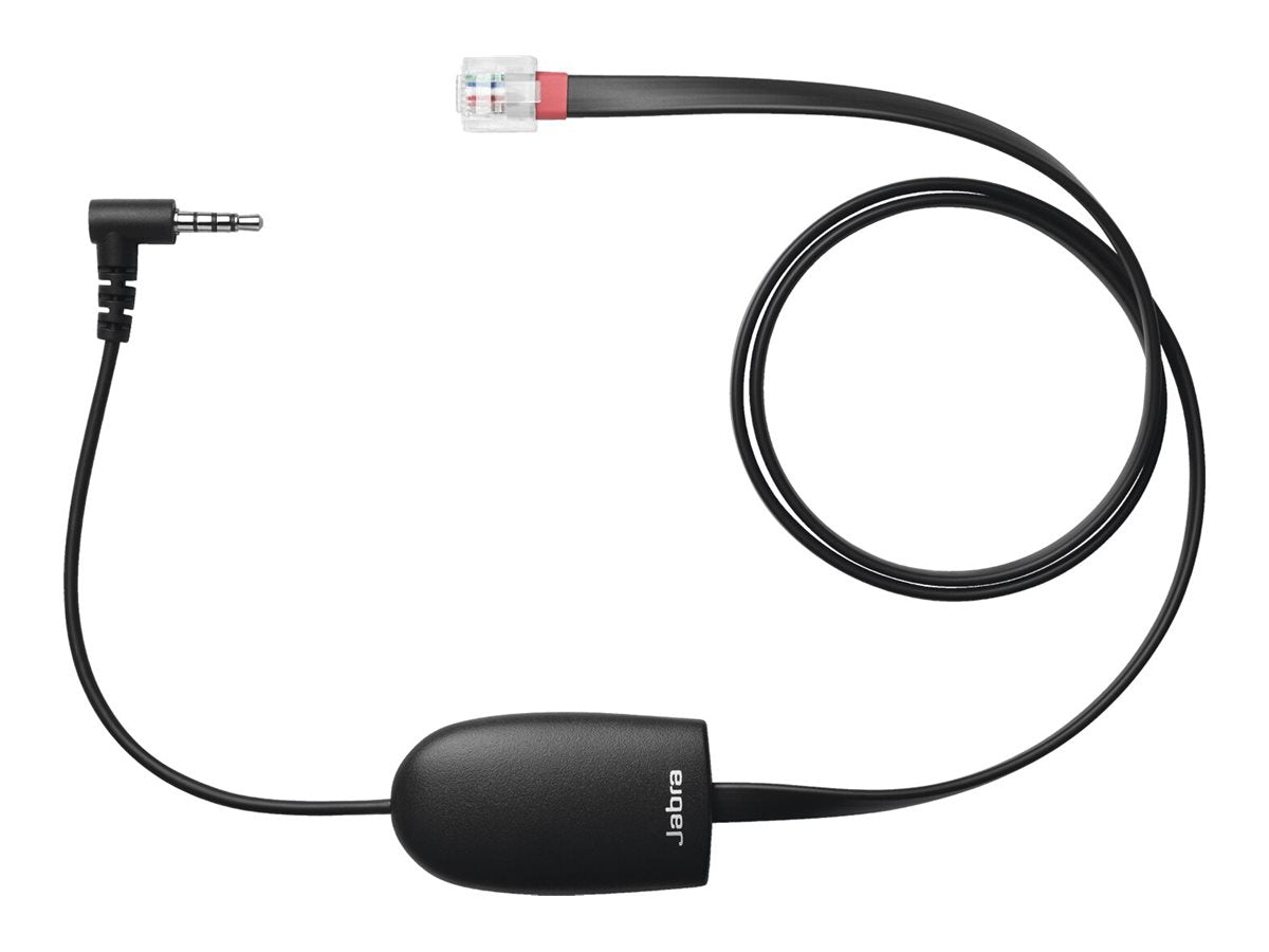 JABRA Link EHS-Adapter for Jabra PRO 9400 Jabra PRO 920 for Panasonic device Series KX-NT 553/556 KX-DT 543/546/554