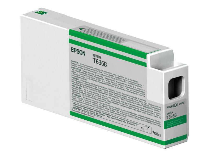 EPSON T636B Tinte grün Vorderansicht