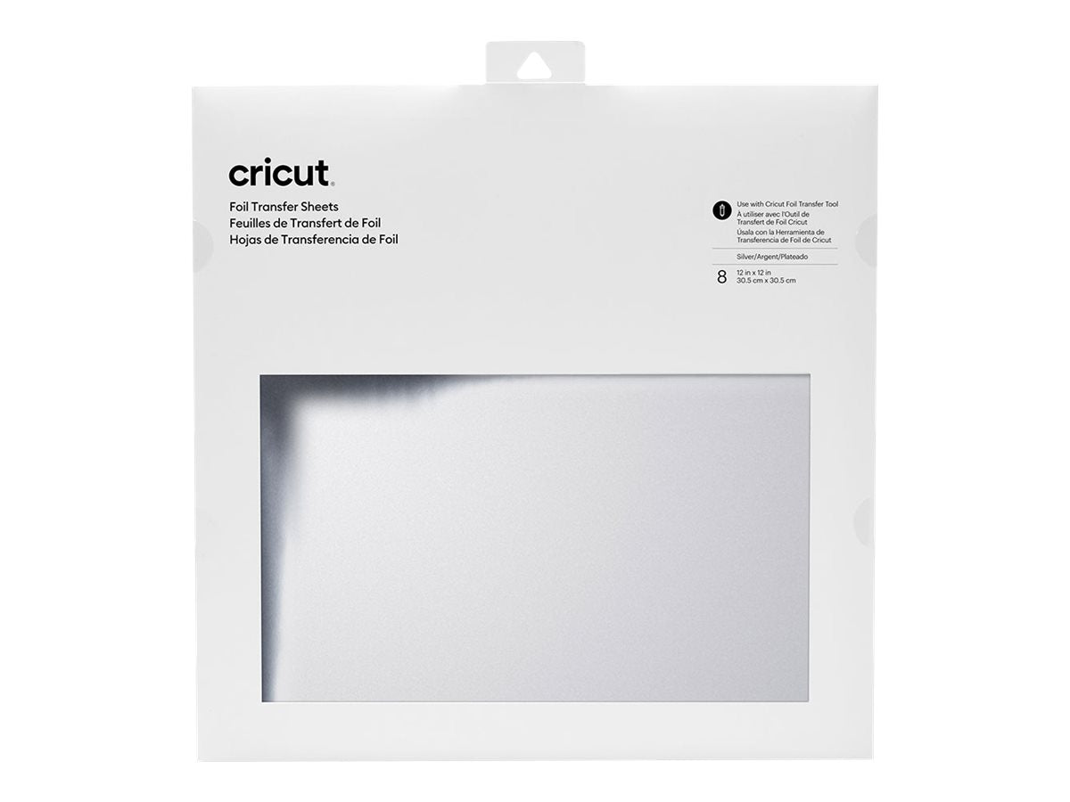 CRICUT Transfer Foil Sheets 30x30cm 8 sheets Silber(P)