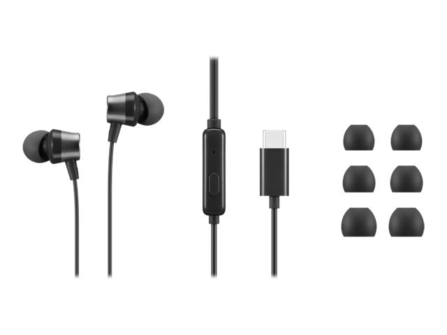 LENOVO USB-C Wired In-Ear Headphones Vorderansicht