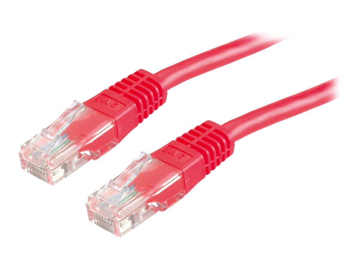 ROLINE Patchkabel Kat.5e Class D UTP rot 5m - Verpackung