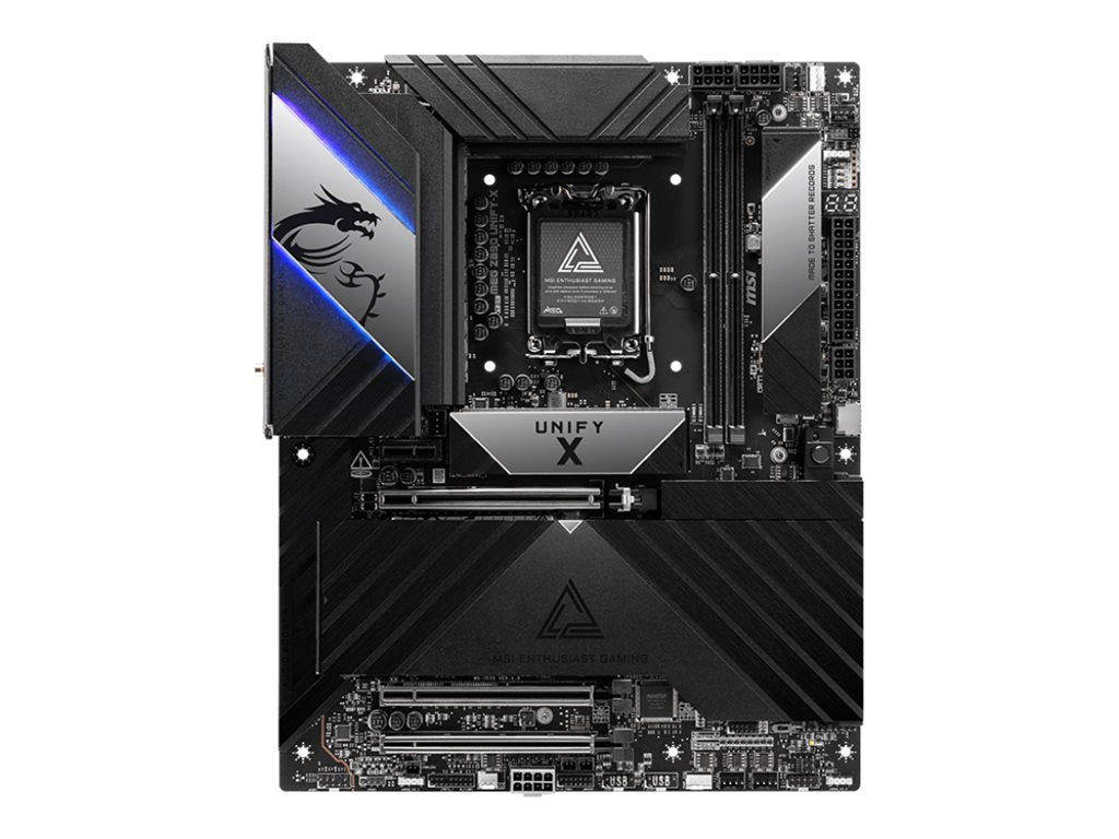 MSI MEG Z890 UNIFY-X LGA1851 DDR5 ATX Vorderansicht