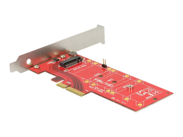 DELOCK PCI Express 4.0 x4 Karte Vorderansicht
