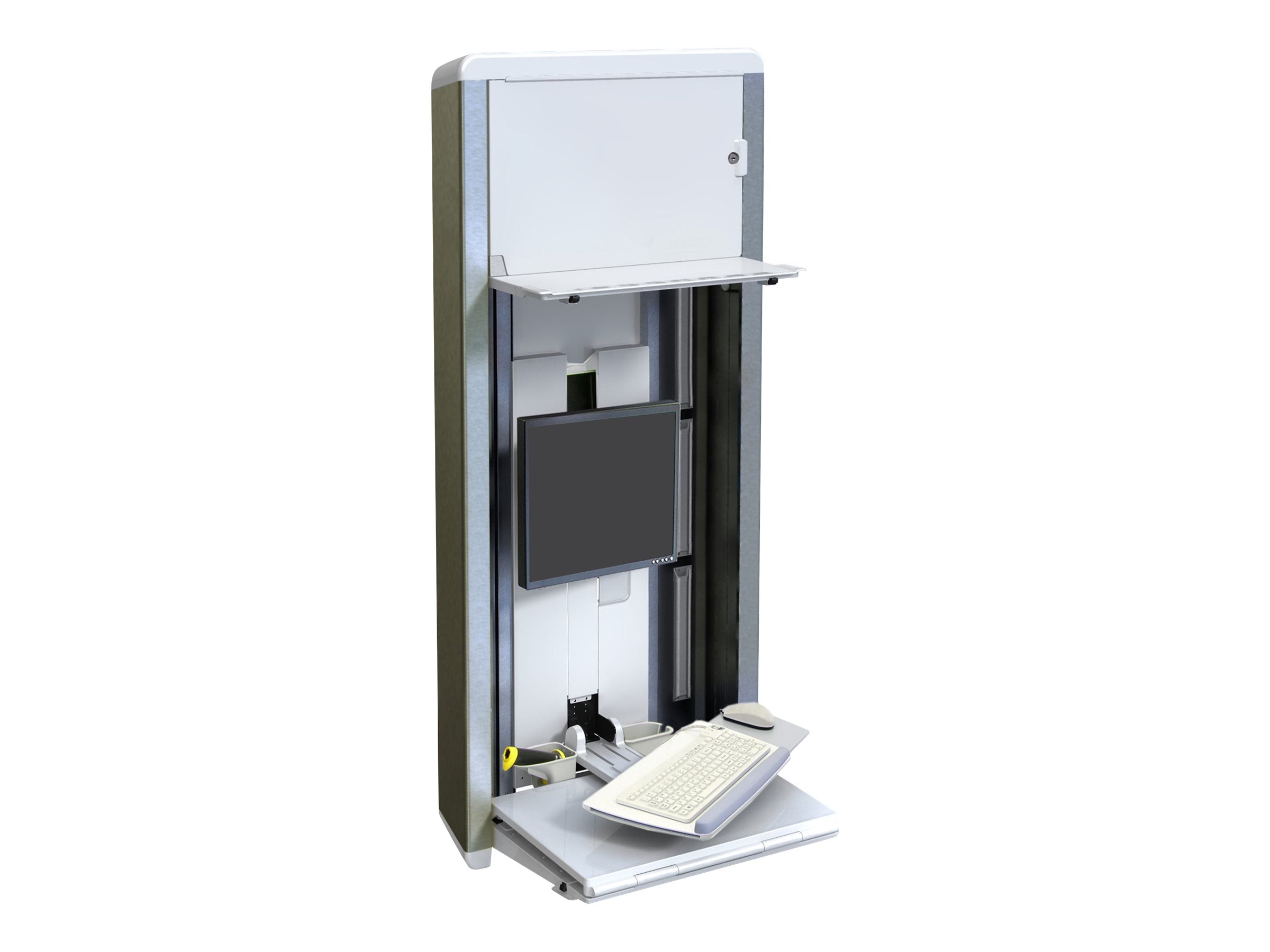 Vorderansicht des ERGOTRON StyleView VL Gehaeuse Wandmontage