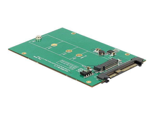 DELOCK Konverter U.2 SFF-8639 > M.2 NGFF NVMe Key M - Vorderansicht