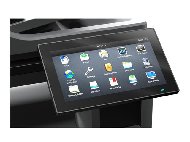 LEXMARK CX635adwe Multifunktionsdrucker Touchscreen Detail