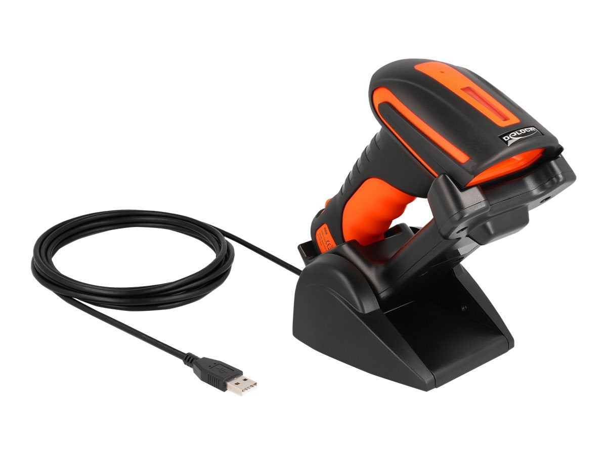 DELOCK Industrie Barcode Scanner 1D und 2D Detailansicht