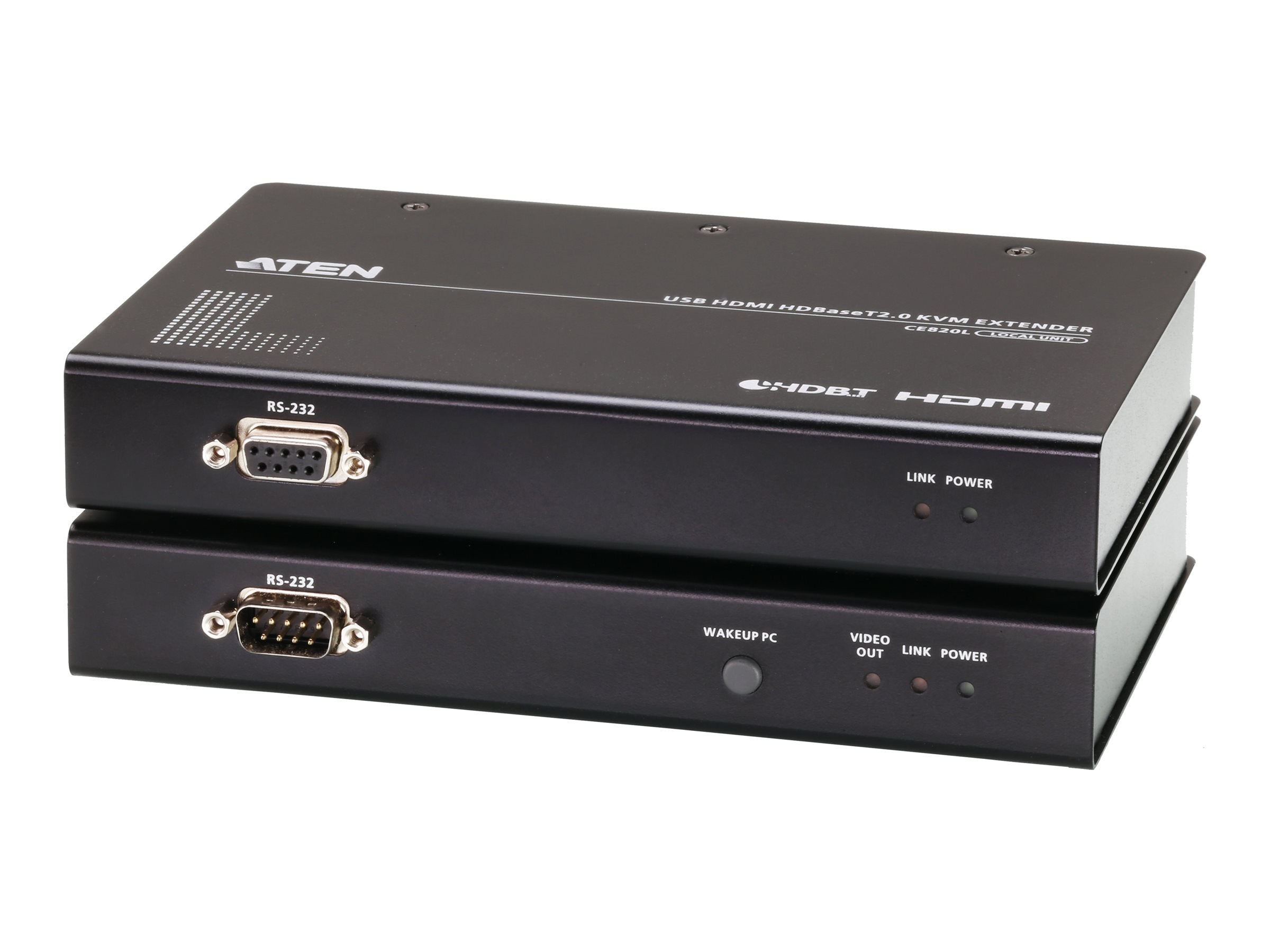 ATEN CE820 USB HDMI HDBaseT 2.0 KVM Extender Vorderansicht