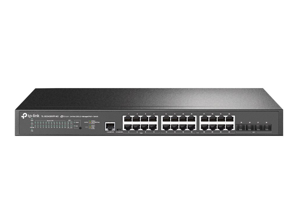 TP-LINK SG3428XPP-M2 Switch Vorderansicht