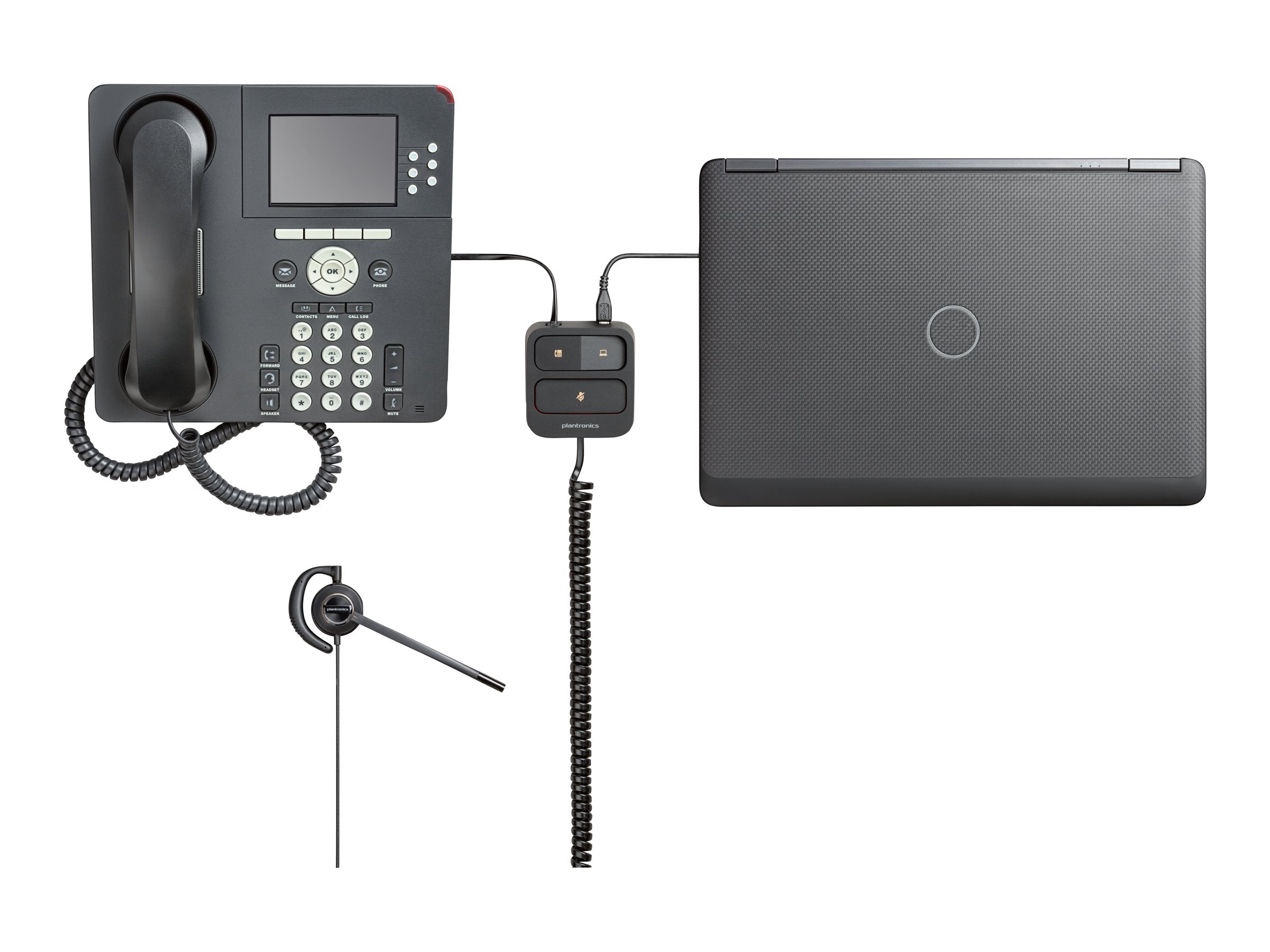 HP Poly EncorePro 530 Headset Detailansicht