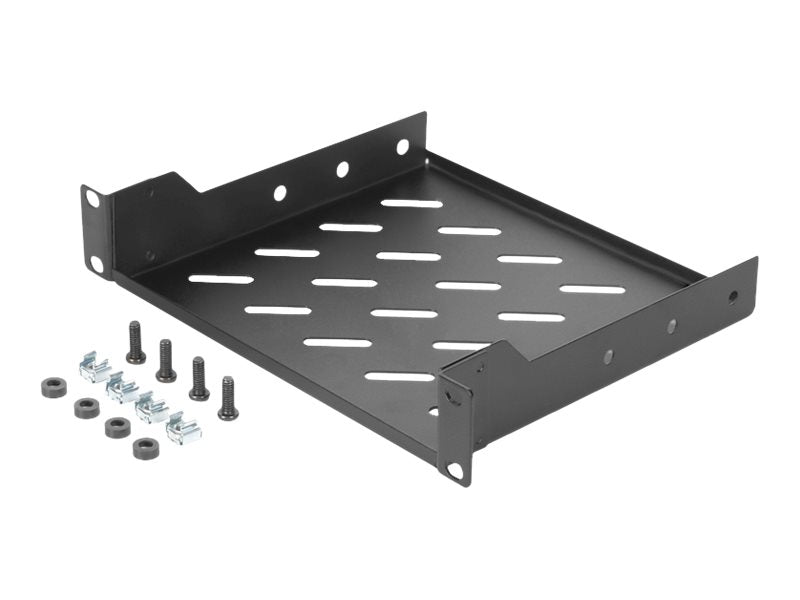 DIGITUS 254mm 10 Zoll 1U fixed shelf Vorderansicht
