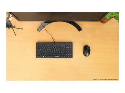 MANHATTAN Slim USB Mini-Tastatur Detailansicht