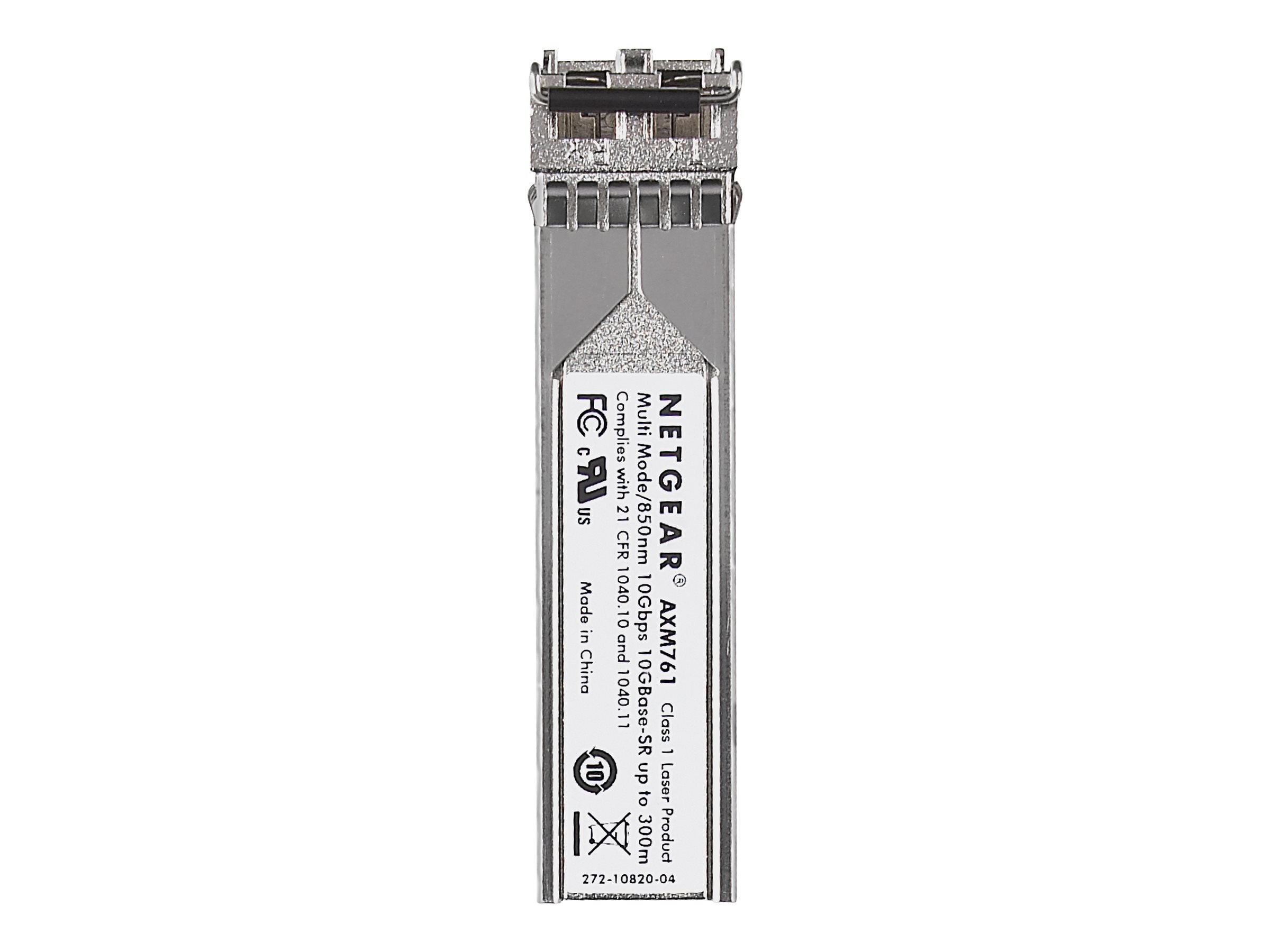 NETGEAR 10 Gigabit SR SFP+ Modul Vorderansicht