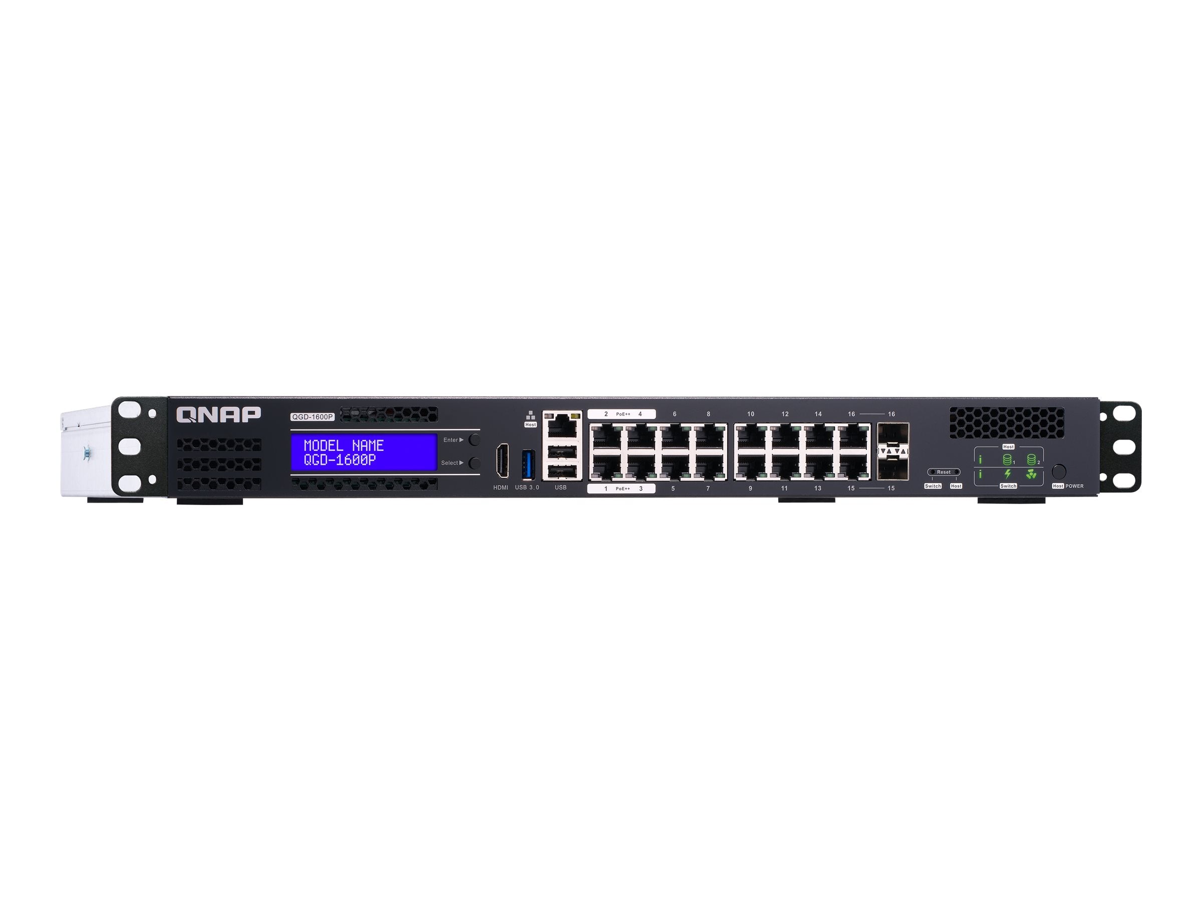 QNAP QGD-1600P-8G Switch PoE Verpackung