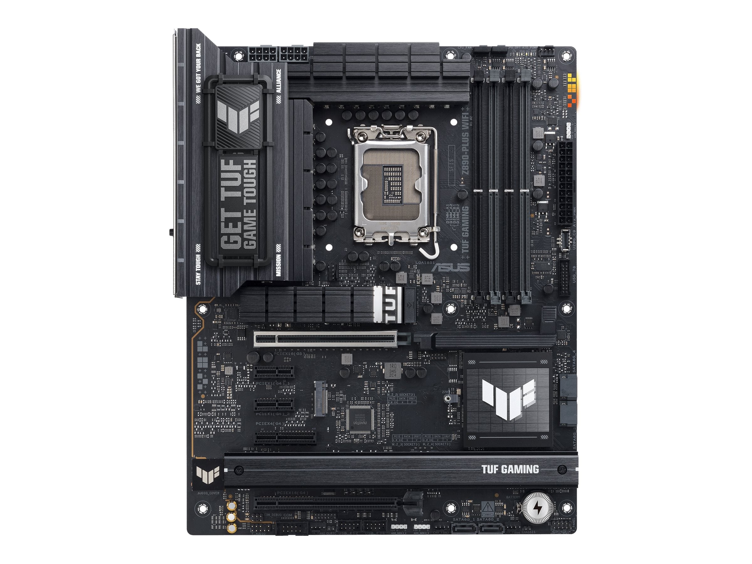 ASUS TUF GAMING Z890-PLUS WIFI Motherboard Vorderansicht