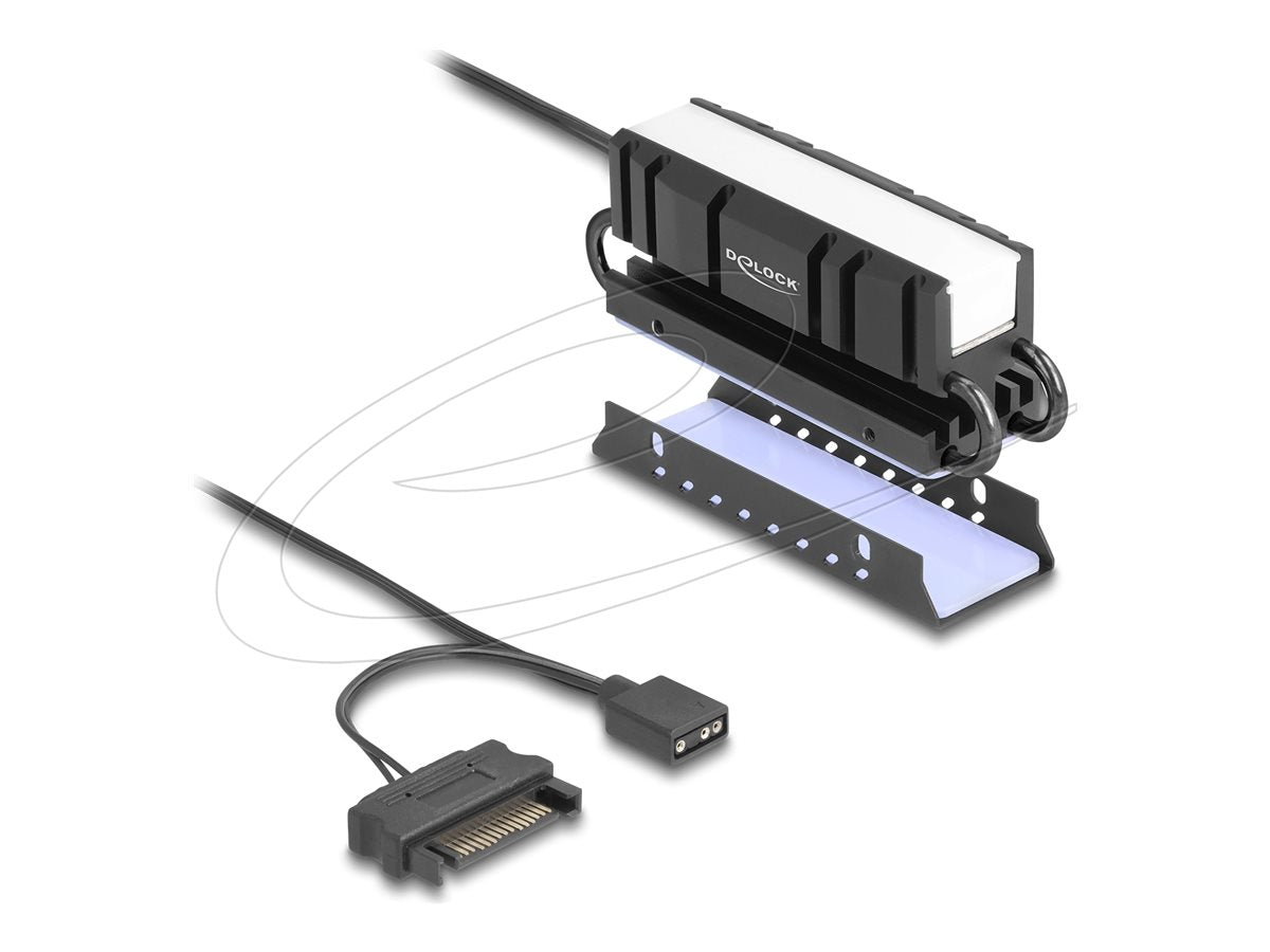 DELOCK M.2 Kühlkörper für SSD 2280 - Vorderansicht