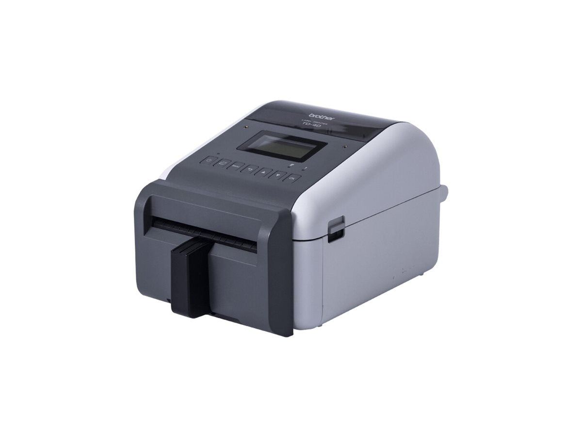 BROTHER TD4550DNWBF 4inch 300dpi Linerless Desktop Printer - Seitenansicht